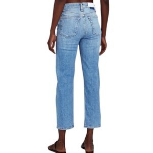 ReDone 70’s Stove Pipe Denim Jeans NWT Straight Leg Vintage Faded Blue Size 26